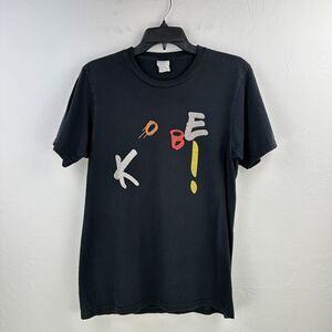 Kobe Bryant Tshirt Men Small Black Cotton Basketball Graphic Tee‎ Short Sleeve